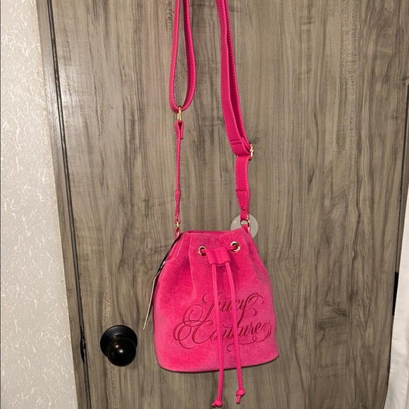 Juicy beach couture crossbody. Pink flash coloring - Picture 6 of 6